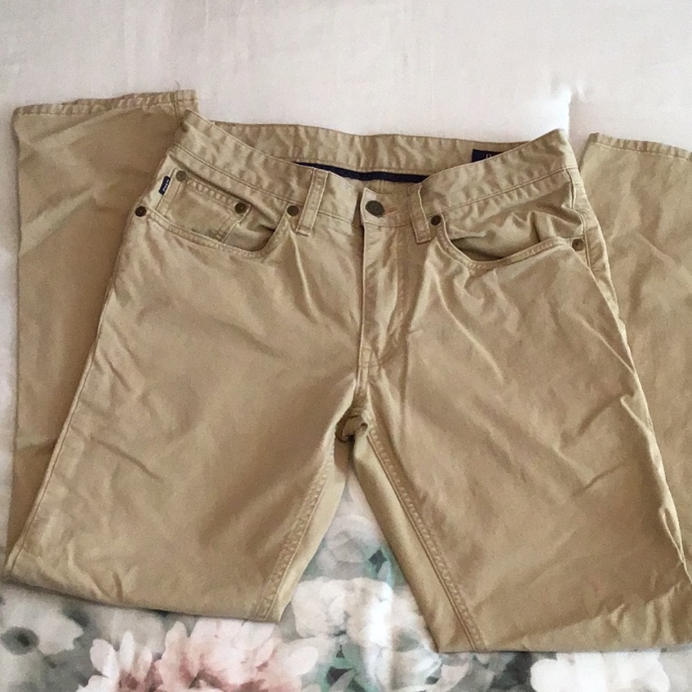 Young men’s Ralph Lauren Polo khaki jeans